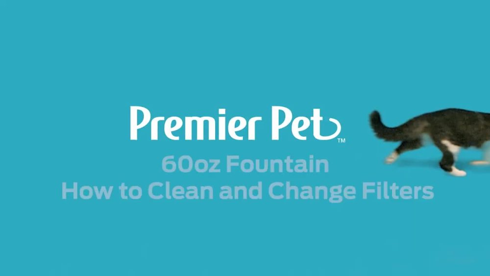 Premier Pet Replacement Carbon Filters for Dog and Cat Fountains, Pack