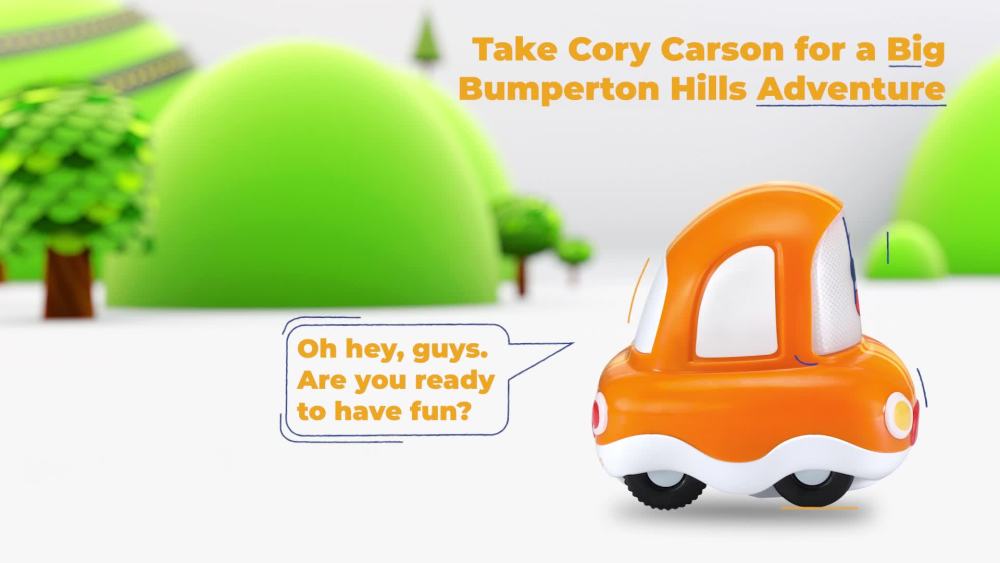 thumbnail video image 2 of VTech® Go! Go! Cory Carson® RC Cory Carson™ Vehicle, 2 of 12