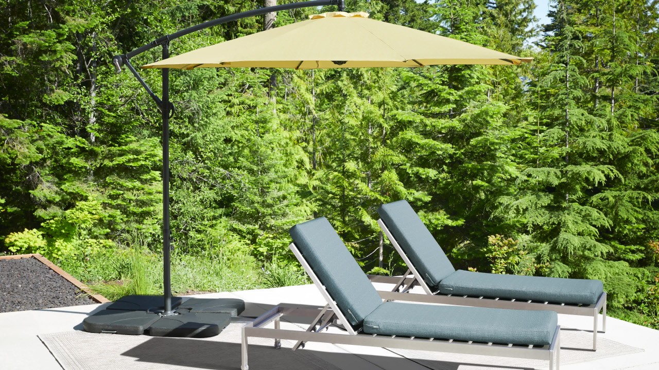 thumbnail video image 2 of DUCKCOVERS® Weekend All-Weather Outdoor Chaise Cushion, 2 of 8