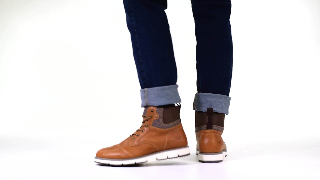 thumbnail video image 2 of Territory Mens Raider Wide Width Tru Comfort Foam Lace-up Cap Toe Ankle Boot, 2 of 7