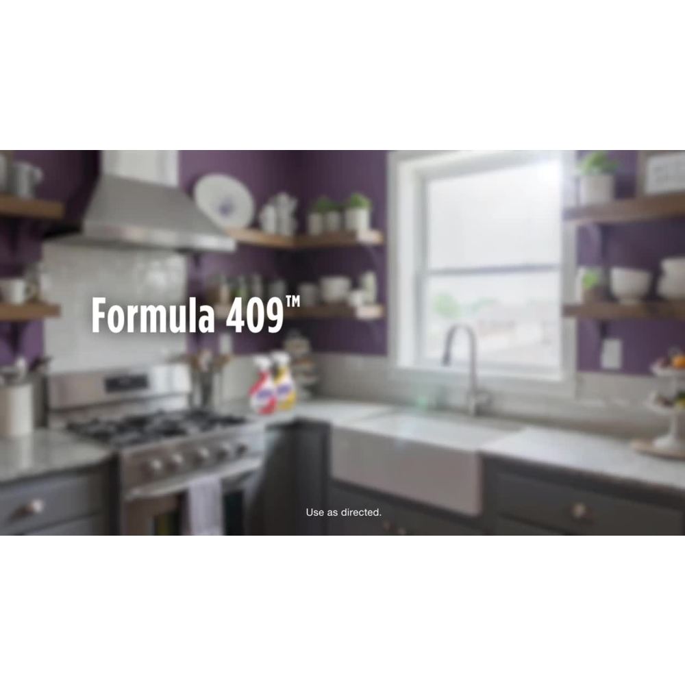 thumbnail video image 2 of Formula 409 Multi-Surface Cleaner Spray, Lemon Fresh, 32 fl oz, 2 of 6
