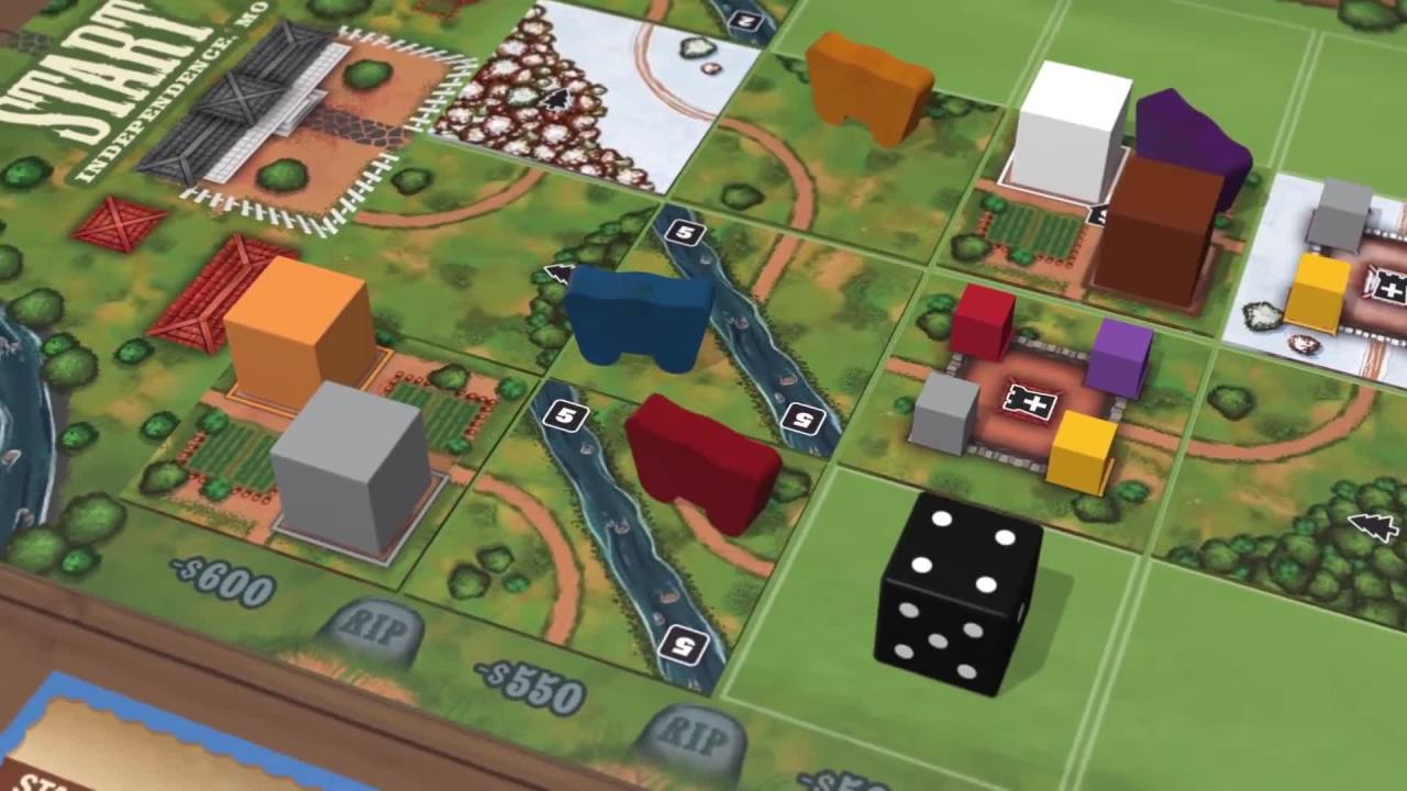 thumbnail video image 2 of Pressman The Oregon Trail: Journey to Willamette Valley Board Game, 2 of 3