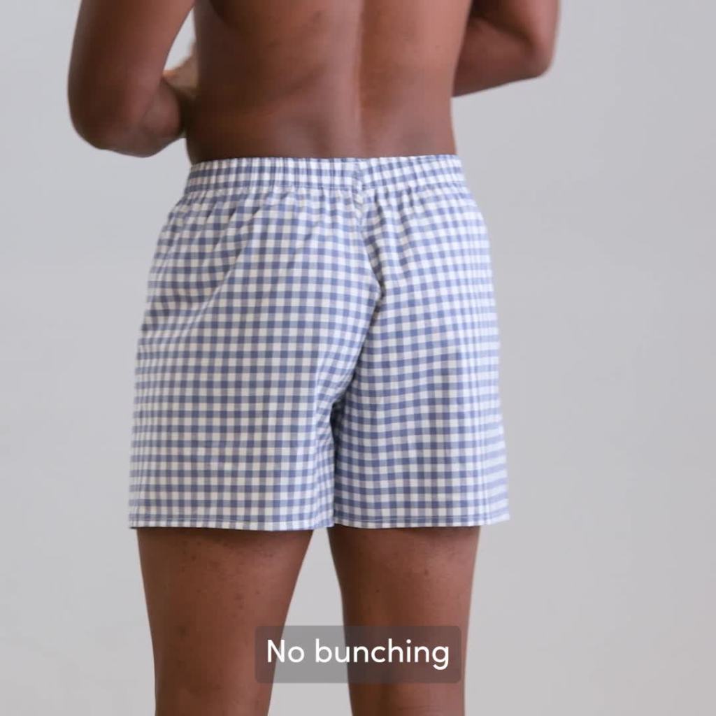 thumbnail video image 2 of Fruit of the Loom Men's Boxers - Relaxed Fit, Soft Woven Cotton Blend, Moisture-Wicking, 6-Pack, S-3XL, 2 of 9