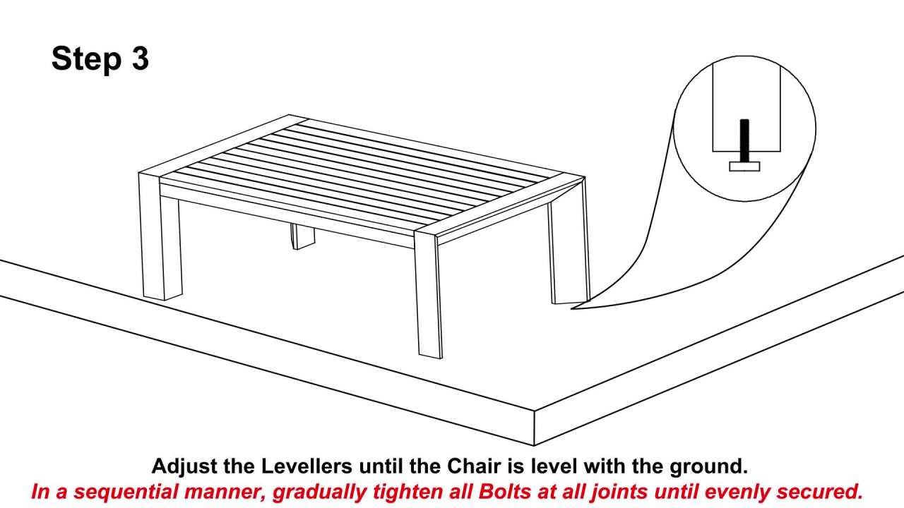thumbnail video image 2 of Noble House Genser Outdoor Wood Loveseat and Coffee Table in Beige, 2 of 10