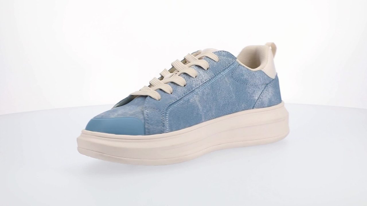 thumbnail video image 2 of Journee Womens Meeya Casual Lace Up Sneakers, 2 of 10