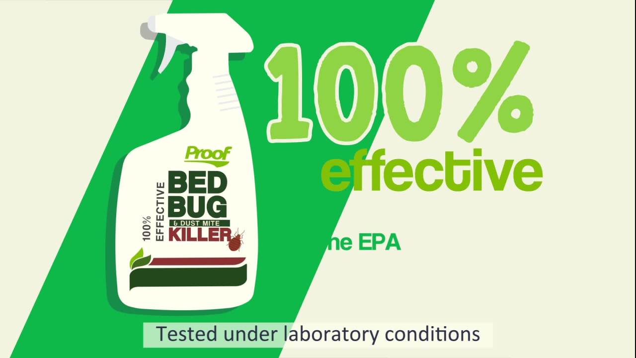 thumbnail video image 2 of Proof 100% Effective, Bed Bug & Dust Mite Killer Spray, 16 Ounce, 2 of 13