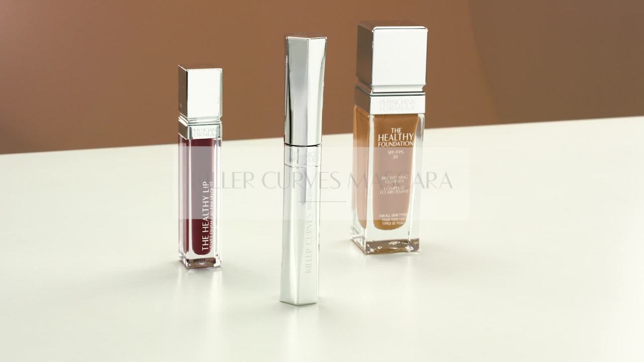 thumbnail video image 6 of Physicians Formula Killer Curves Mascara, Black, 6 of 6