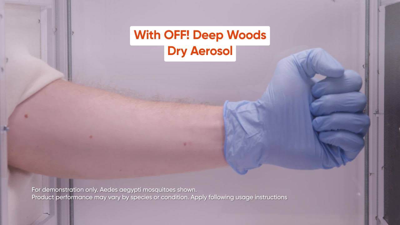 OFF Deep Woods MosquitoInsectRepellent VIII DryBug Spray