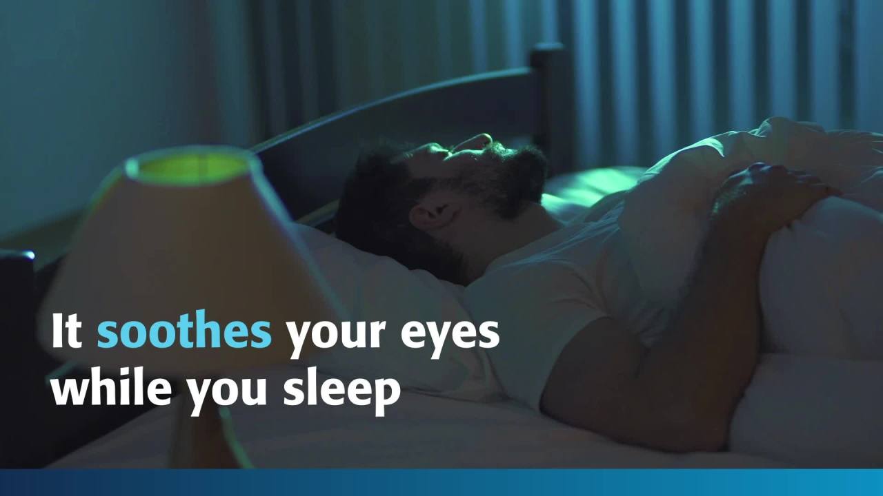 thumbnail video image 2 of Refresh P.M. Preservative-Free Lubricant Eye Ointment, 3.5 g, 2 of 14