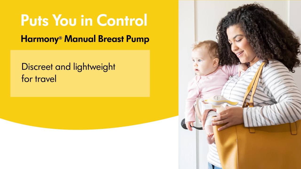 thumbnail video image 2 of Medela Perfect Pair Bundle, Includes Harmony Manual Breast Pump & Silicone Breastmilk Collector, 2 of 11