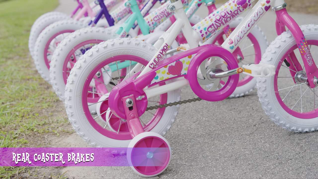 thumbnail video image 2 of Dynacraft Magna Sweetheart 20-inch Children's Bike, 2 of 8