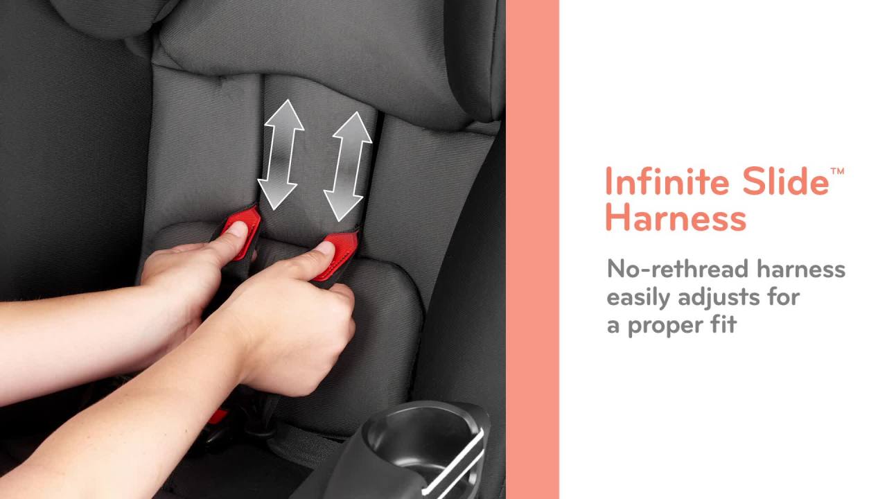 thumbnail video image 2 of Symphony Sport All-In-One Convertible Car Seat, 2 of 6