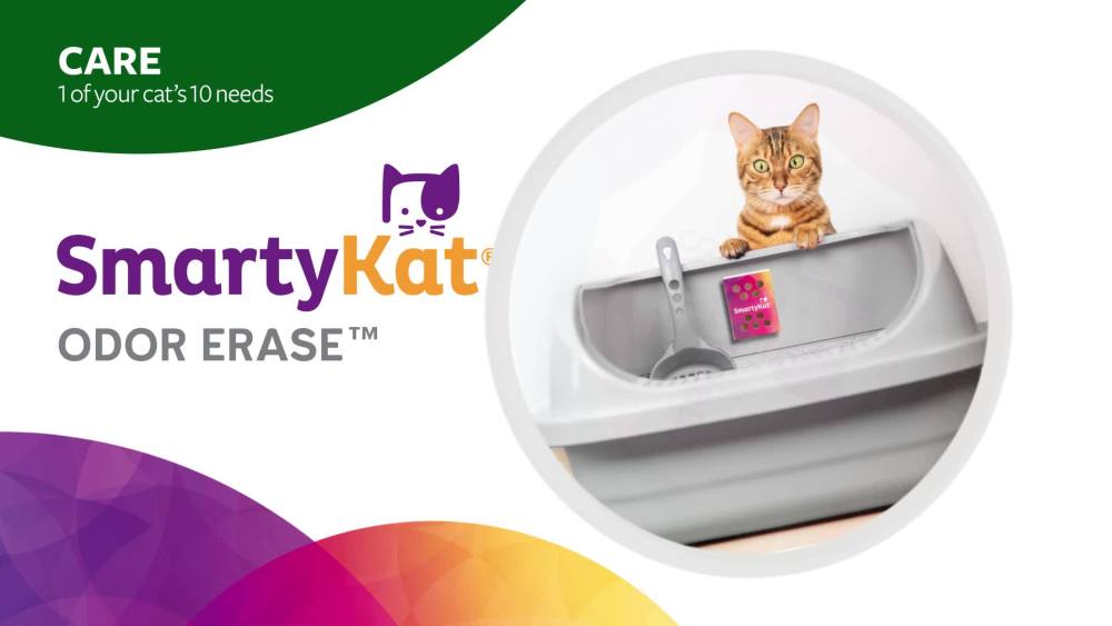 SmartyKat Odor Erase Odor Control Cat Litter Box Deodorizer