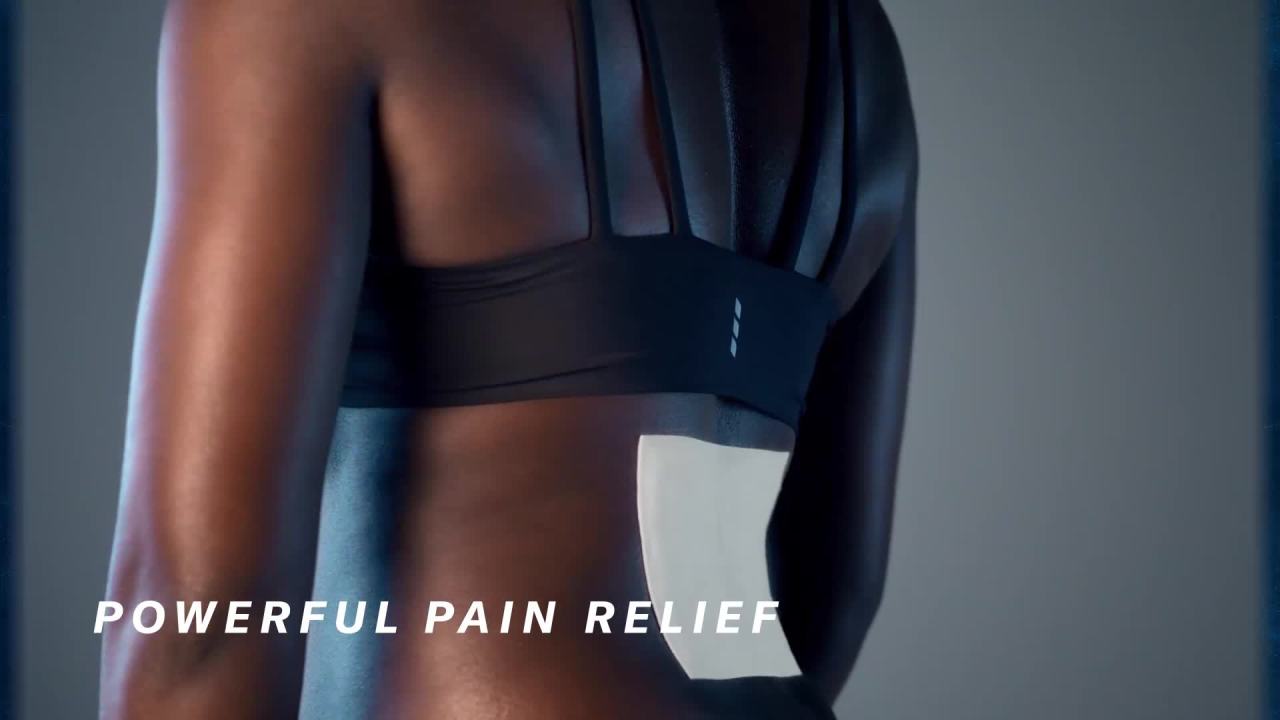 thumbnail video image 2 of Biofreeze Pain Relief Patches, Back Knee Muscle Joint and Arthritis Pain Relievers, Menthol, 5 Count, 2 of 13