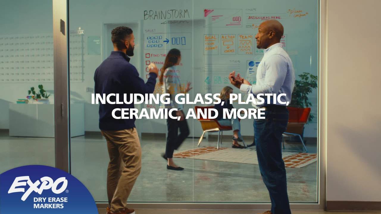 thumbnail video image 2 of EXPO Dry Erase Whiteboard Cleaning Spray, 8 oz., 2 of 6