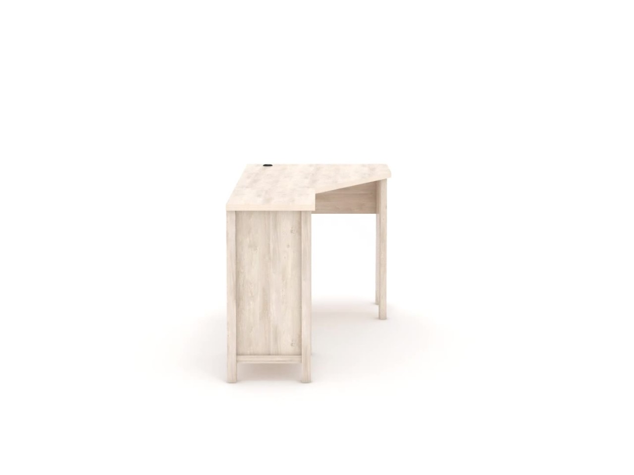 thumbnail video image 2 of Sauder Costa Corner Desk, Chalked Chestnut Finish, 2 of 14