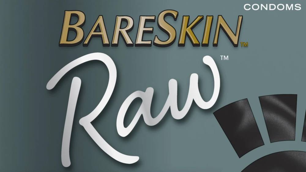 Trojan Bareskin Raw Condoms, Thin Condoms, 3 Count Lubricated Condoms