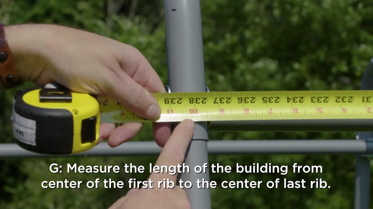 thumbnail video image 2 of ShelterLogic ShelterCoat 22 x 28 x 13 ft Green Garage Peak, 2 of 12