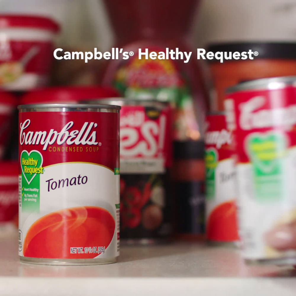Campbell's Condensed Healthy Request Tomato Soup, 10.75 Ounce Can