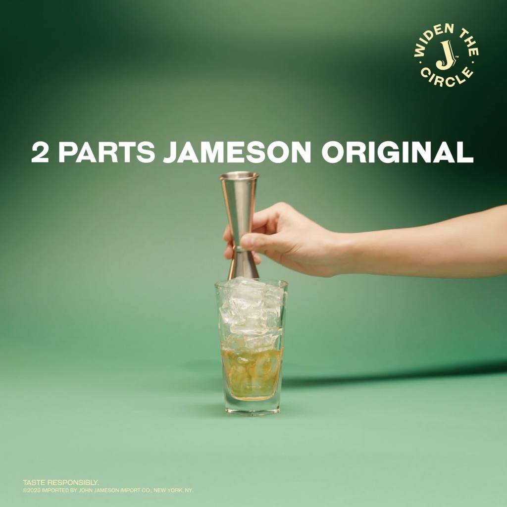 thumbnail video image 2 of Jameson Original Irish Whiskey, 375 ml Bottle, 40% ABV, Smooth and Nutty with Spicy Notes, 2 of 10