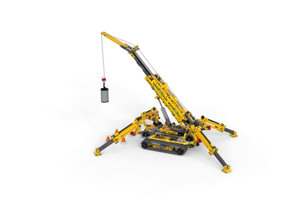 LEGO Technic Compact Crawler Crane 42097 Construction Model Crane Set (920 Pieces) - image 2 of 8