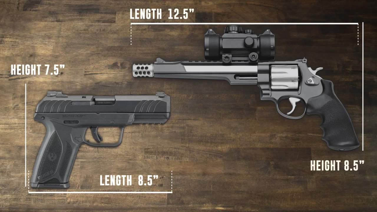 thumbnail video image 2 of Ruger Tucson Womens 8-Inch Handgun Gun Case by Allen Company, Gray, Polyester, 27409, 2 of 14