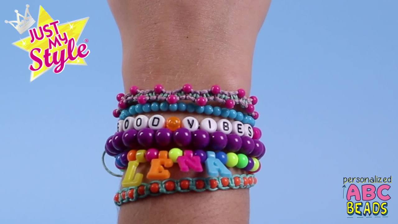 thumbnail video image 2 of Just My Style Personalized ABC Beads, Includes 1000+ Beads, 2 of 7