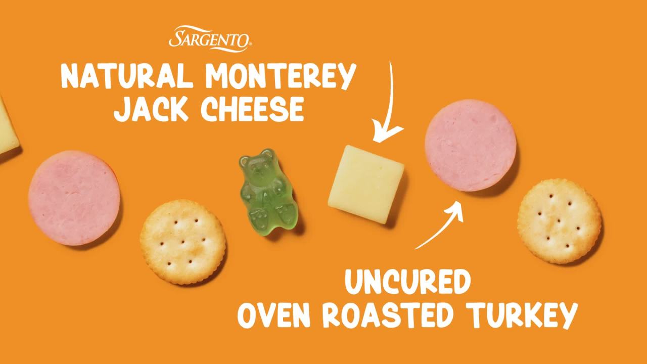 thumbnail video image 2 of Sargento Mighty Bites™ Oven Roasted Turkey and Monterey Jack Cheese Snack Kit, 2.8 oz, 2 of 9