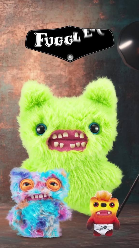thumbnail video image 2 of Fuggler Fugg Family 9 inch (Stinkface), Funny Ugly Monster Soft Plush Collectible Toy by ZURU, 2 of 11