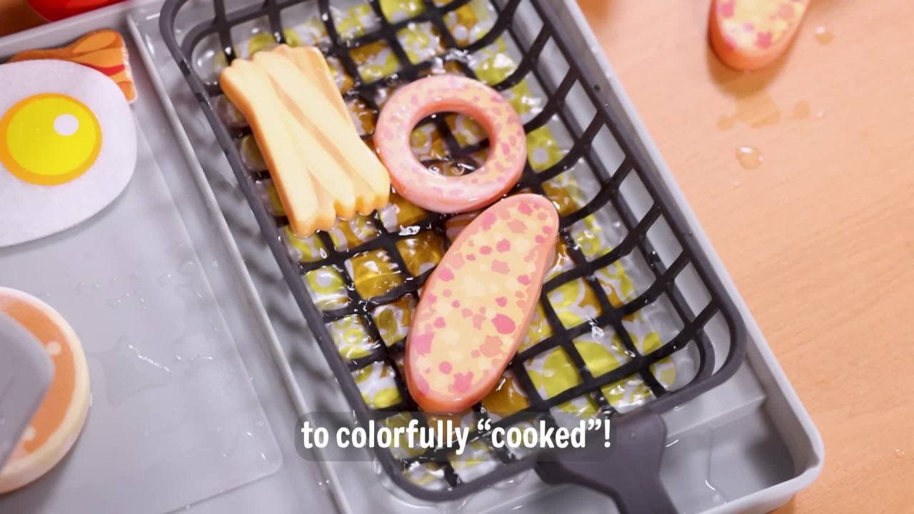 thumbnail video image 2 of Melissa & Doug Water WOW! Grill Set, 2 of 10