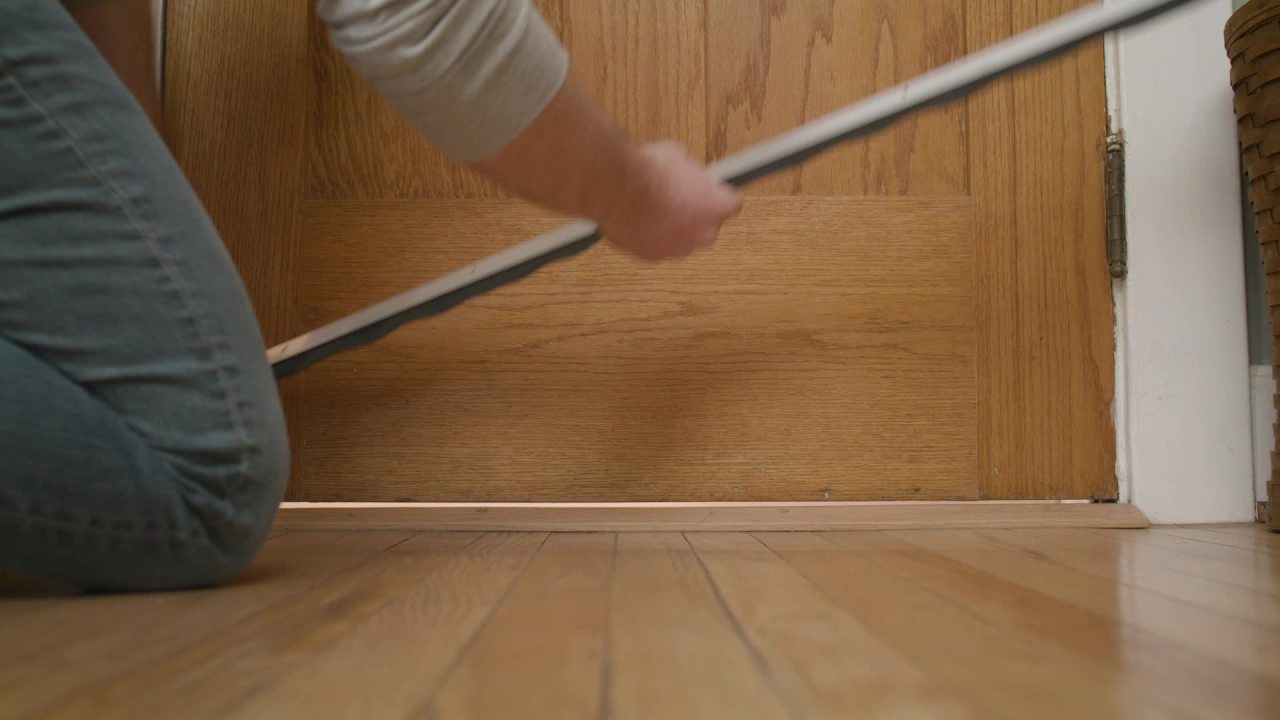 thumbnail video image 2 of Duck Brand White Aluminum Standard Door Bottom Seal, 1.63 in. x 36 in., 2 of 11