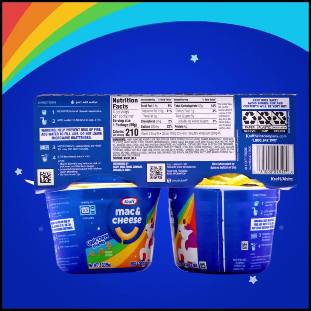 thumbnail video image 2 of Kraft Mac and Cheese with Super Mario Power-Up Pasta Shapes, 4 Cups, for Easy Dinner or Dinner Sides, Original Flavor, No Artificial Flavors, Preservatives or Dyes, 1.9 oz, 2 of 15