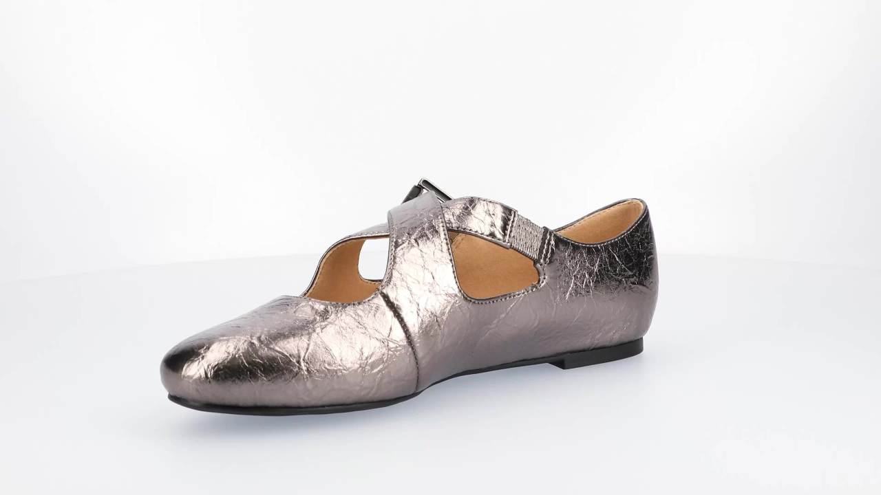 thumbnail video image 2 of Journee Womens Ivanna Almond Toe Mary Jane Buckle Detail Comfort Flats, 2 of 10