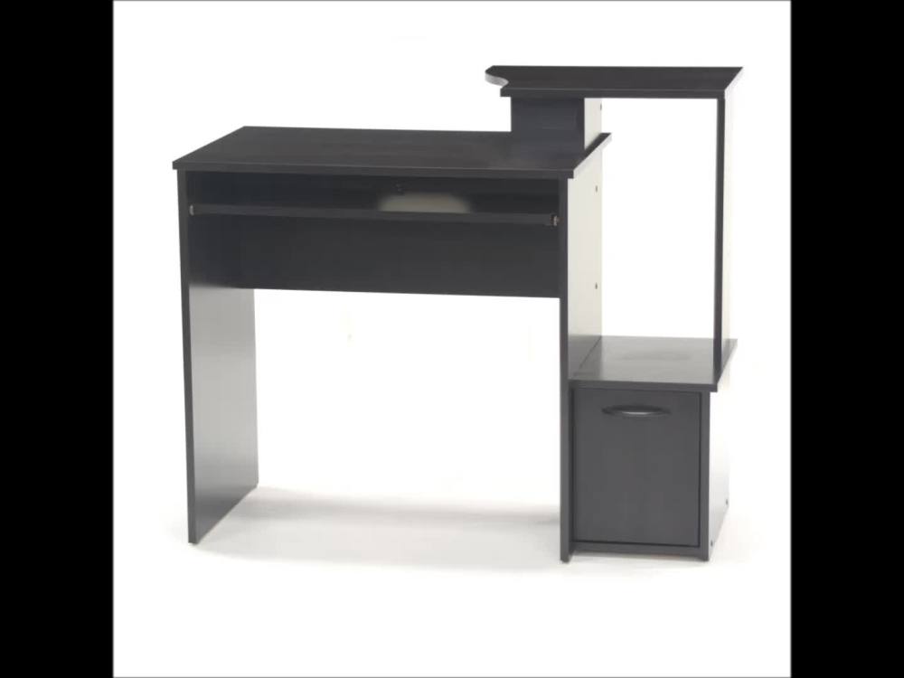 Sauder 408726 Beginnings Computer Desk, Cinnamon Cherry Finish