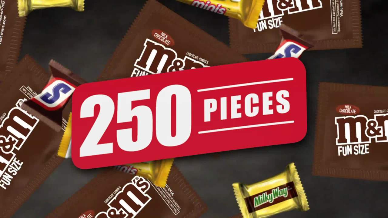 thumbnail video image 2 of Mars Mixed M&M'S & More Chocolate Bulk Assorted Halloween Candy - 77.63oz/250 Ct, 2 of 15
