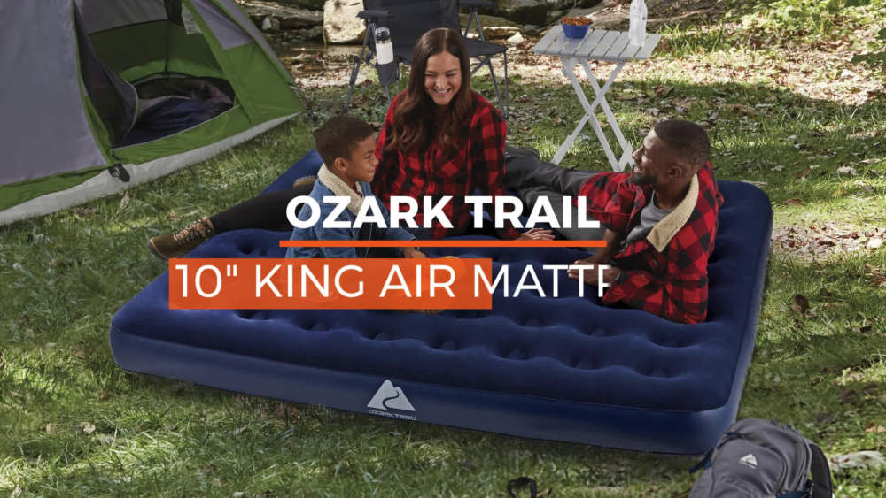 Ozark Trail 10 in Air Mattress King with Antimicrobial Coating
