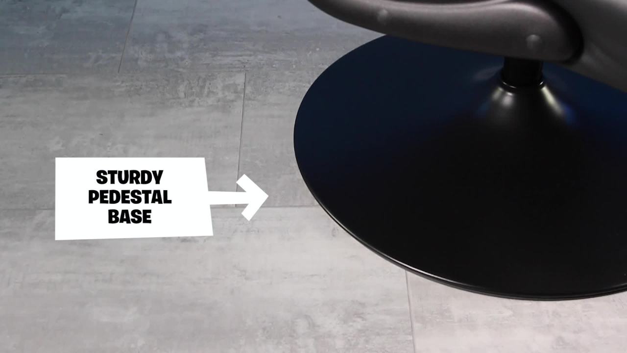 thumbnail video image 2 of Fortnite HIGH STAKES-R Racing Style Gaming Rocker Chair, RESPAWN by OFM Rocking Gaming Chair (HIGH-STAKES-03), 2 of 17