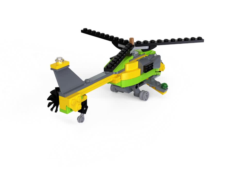 thumbnail video image 2 of LEGO Creator Helicopter Adventure 31092, 2 of 8