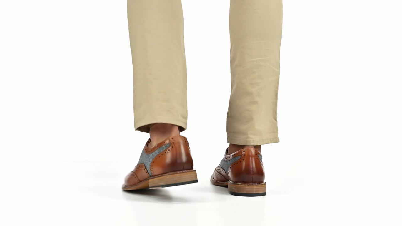 thumbnail video image 2 of Thomas & Vine Alister Wingtip Dress Shoe, 2 of 10