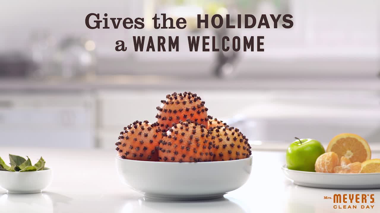 thumbnail video image 2 of Mrs. Meyer's Clean Day Liquid Hand Soap, Orange Clove, 12.5 fl oz, 2 of 7