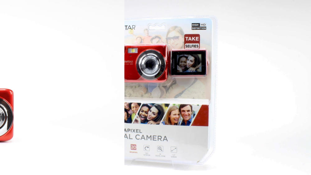 Vivitar VXX14-RED Selfie Digital Camera - image 2 of 12
