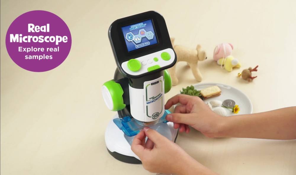 LeapFrog Magic Adventures Microscope with BBC Learning Content for
