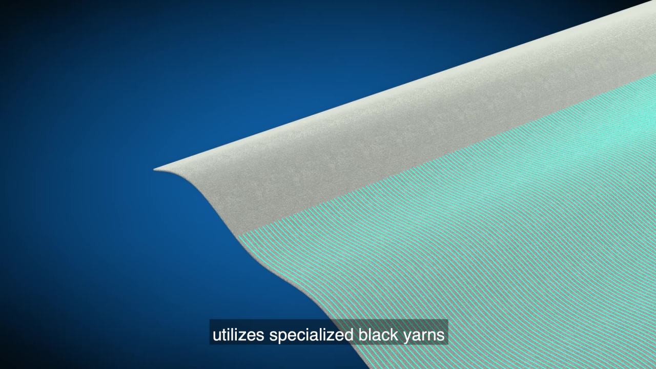 thumbnail video image 2 of Sun Zero Brant Tab Top Energy Saving Blackout Window Curtain Panel, 40"X63", Gray, 2 of 10