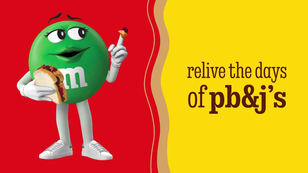 thumbnail video image 2 of (2 pack) M&M’s Peanut Butter & Jelly Candy, 8.6 oz Bag, 2 of 14