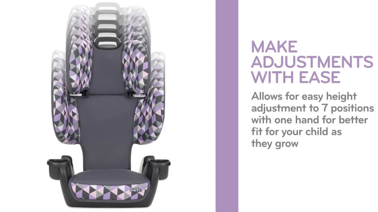 thumbnail video image 3 of GoTime Sport Booster Car Seat (Azure Blue), 3 of 14