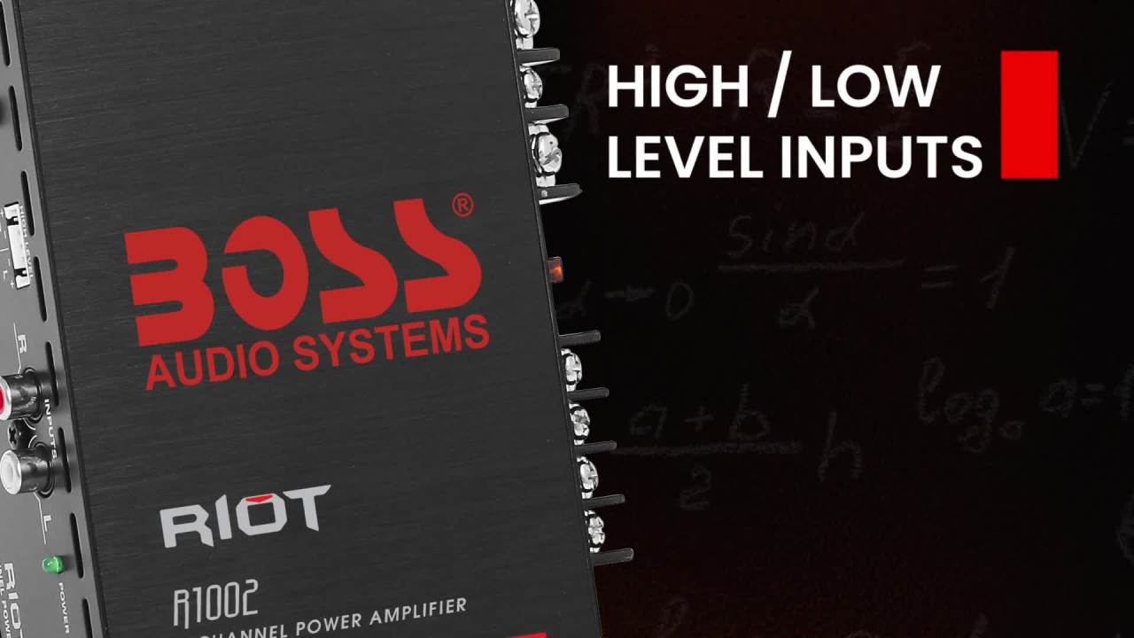 thumbnail video image 2 of Boss Audio Systems Car, 2 -Channel Vehicle Audio Amplifier, 2 of 19