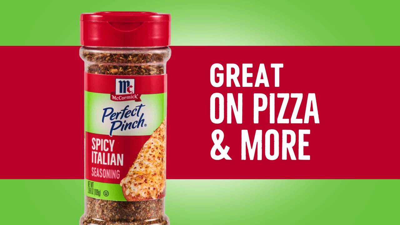 thumbnail video image 2 of McCormick Spicy Italian Seasoning, 3.88 oz Bottle, 2 of 25