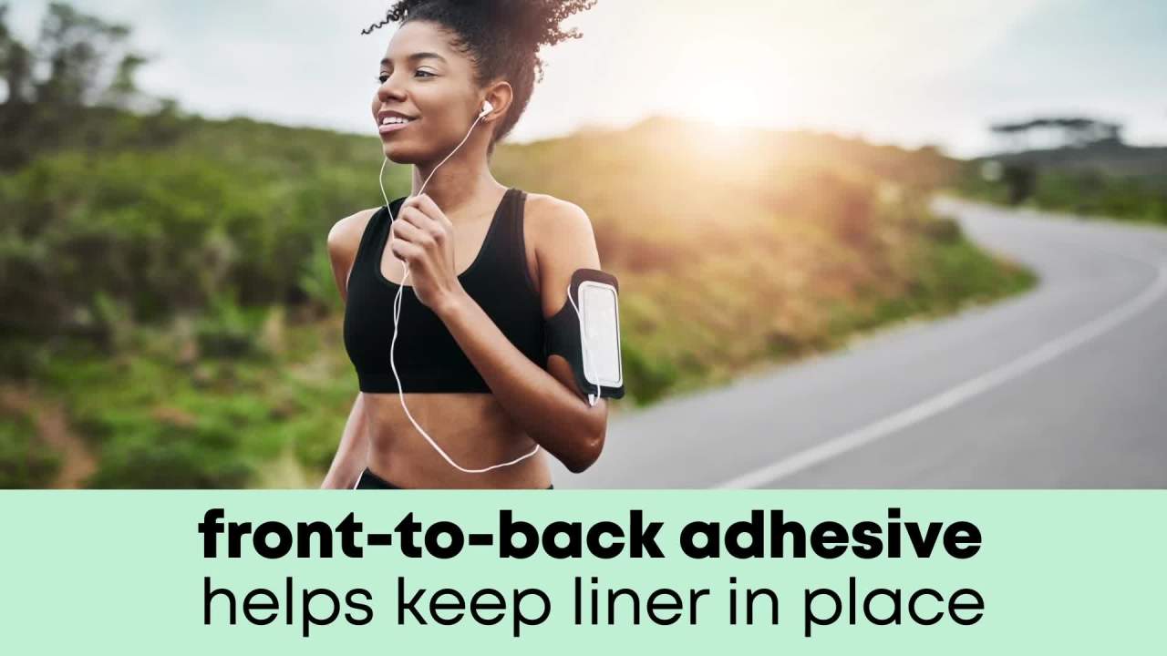 thumbnail video image 2 of U by Kotex Clean & Secure Wrapped Panty Liners, Light Absorbency, Long Length, 16 Count, 2 of 9