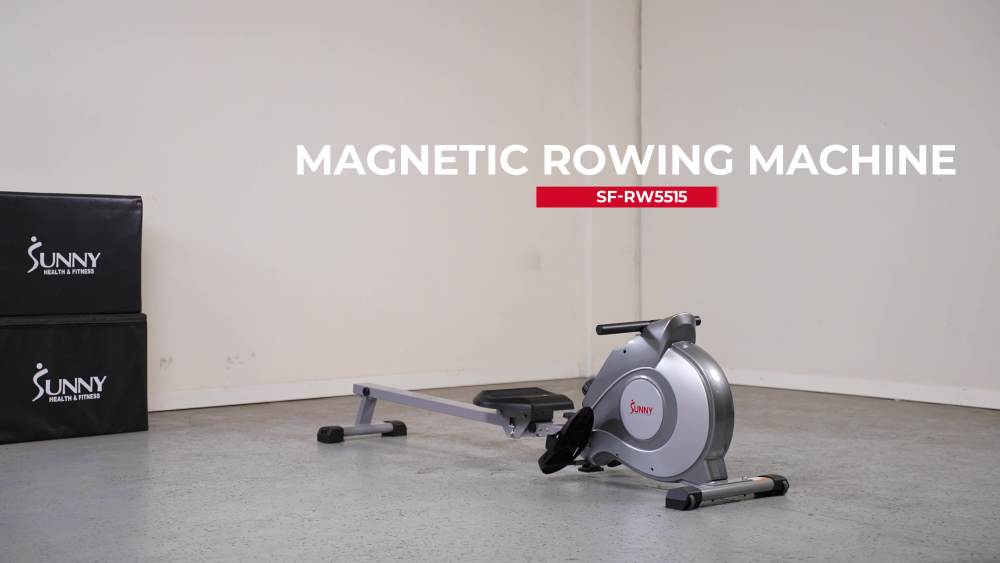 Sunny Health & Fitness Smart Magnetic Rowing Machine with Extended Slide Rail with Optional Exclusive SunnyFit® App Enhanced Bluetooth Connectivity SF-RW5515 - image 2 of 11