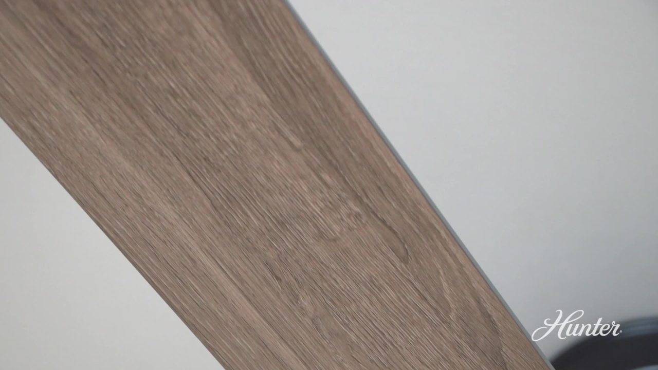 thumbnail video image 2 of Hunter - Hartland Indoor Low Profile Ceiling Fan With Light, 44-inch, Noble Bronze, Casual-style, 3-speed WhisperWind Motor, 50327, for living rooms, bedrooms, home offices, kitchens, 2 of 16